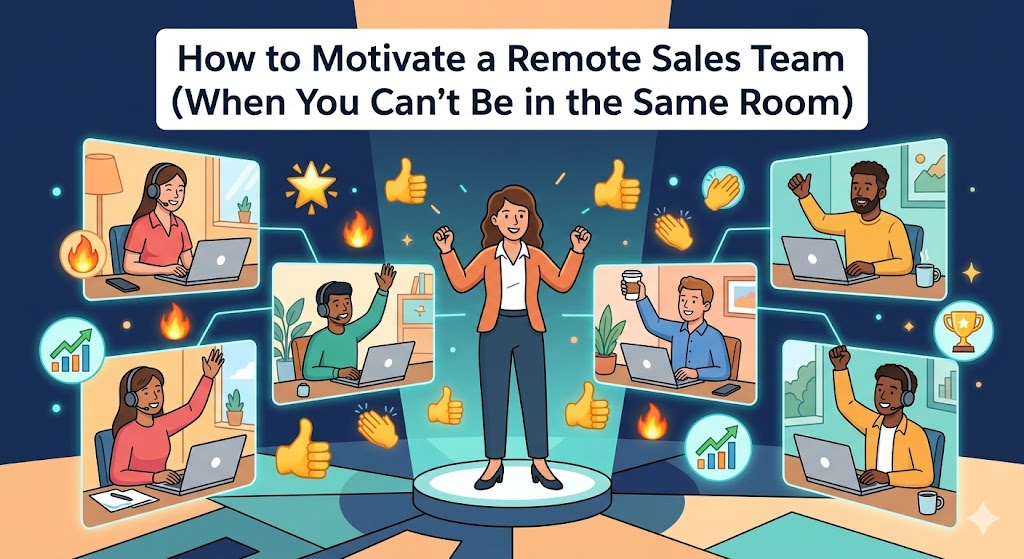How to motivate a remote sales team